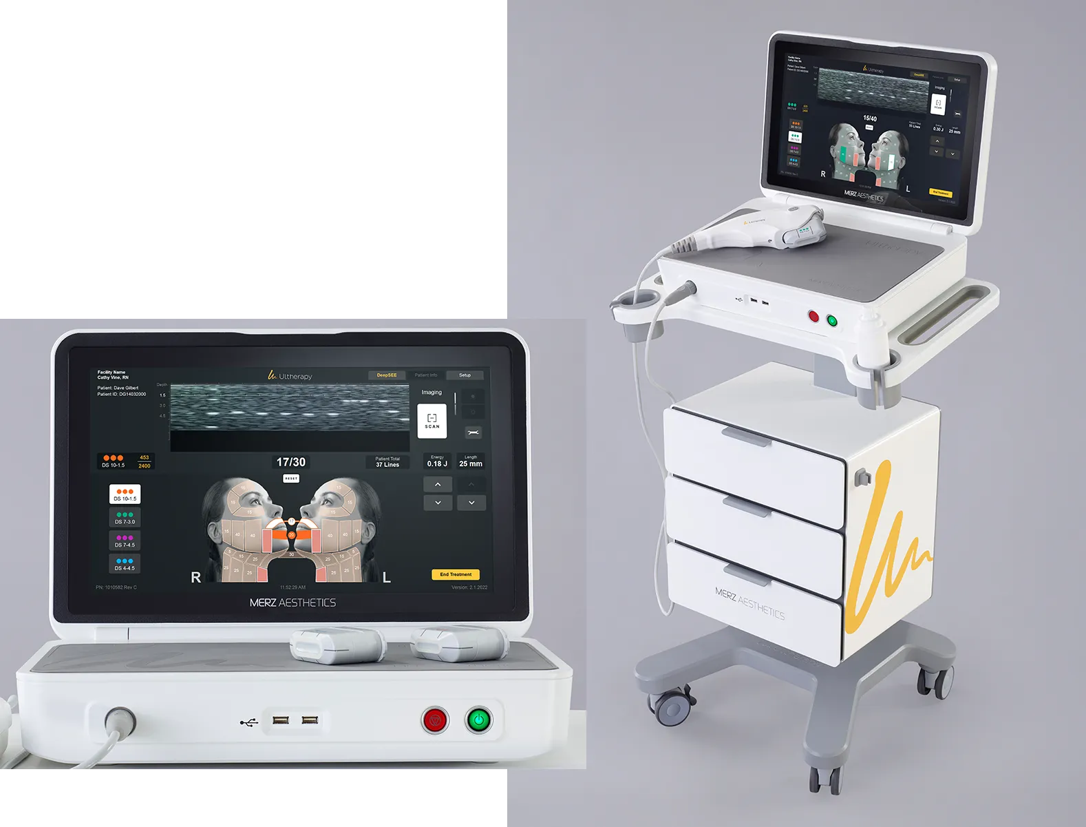 产品示例: Ultherapy PRIME system