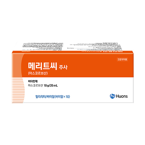 产品示例: Merit C injection (ascorbic acid)